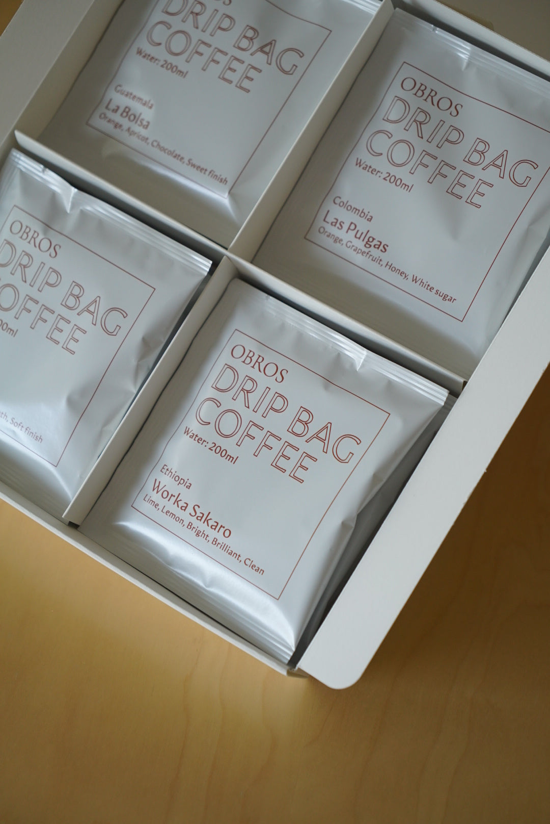 ギフトボックス/ドリップバッグコーヒー